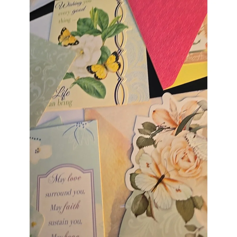 Birthday Cards & Envelopes Lot Of 17 Greeting Cards New St Joseph Indian School‎